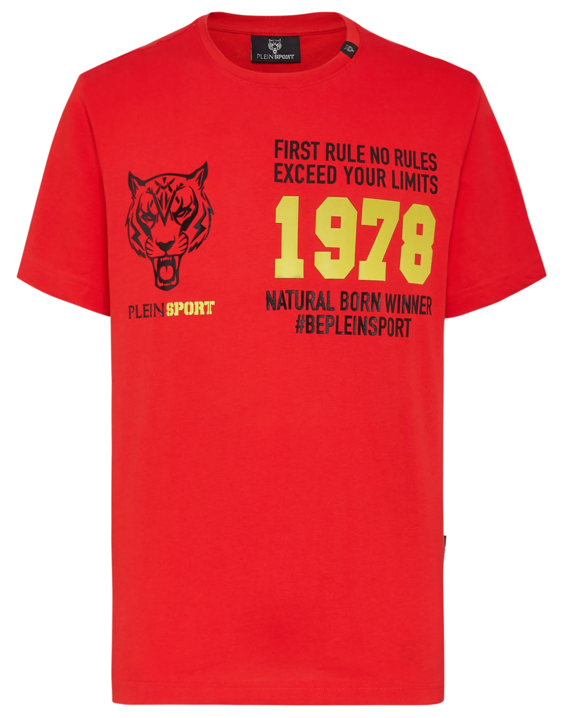 Men Plein Sport T-Shirt Round Neck